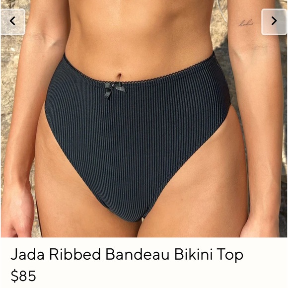 Frankie’s bikini SET NWOT Jada ribbed bikini - Picture 3 of 5